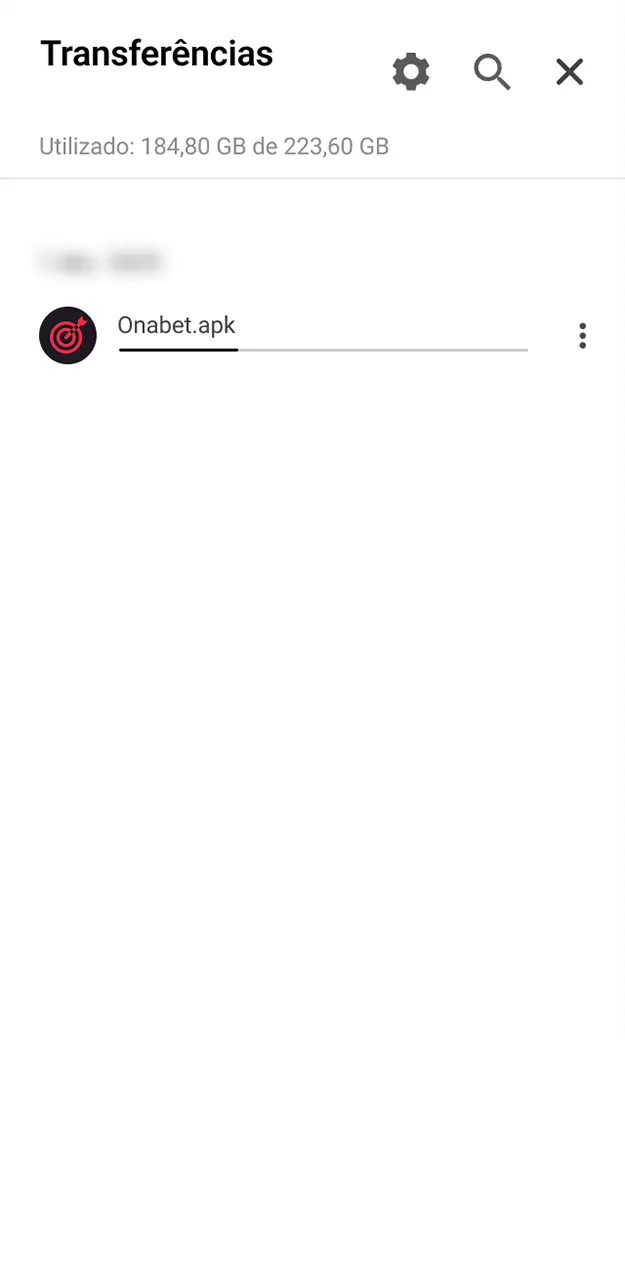 Baixe o aplicativo rápido da Onabet.