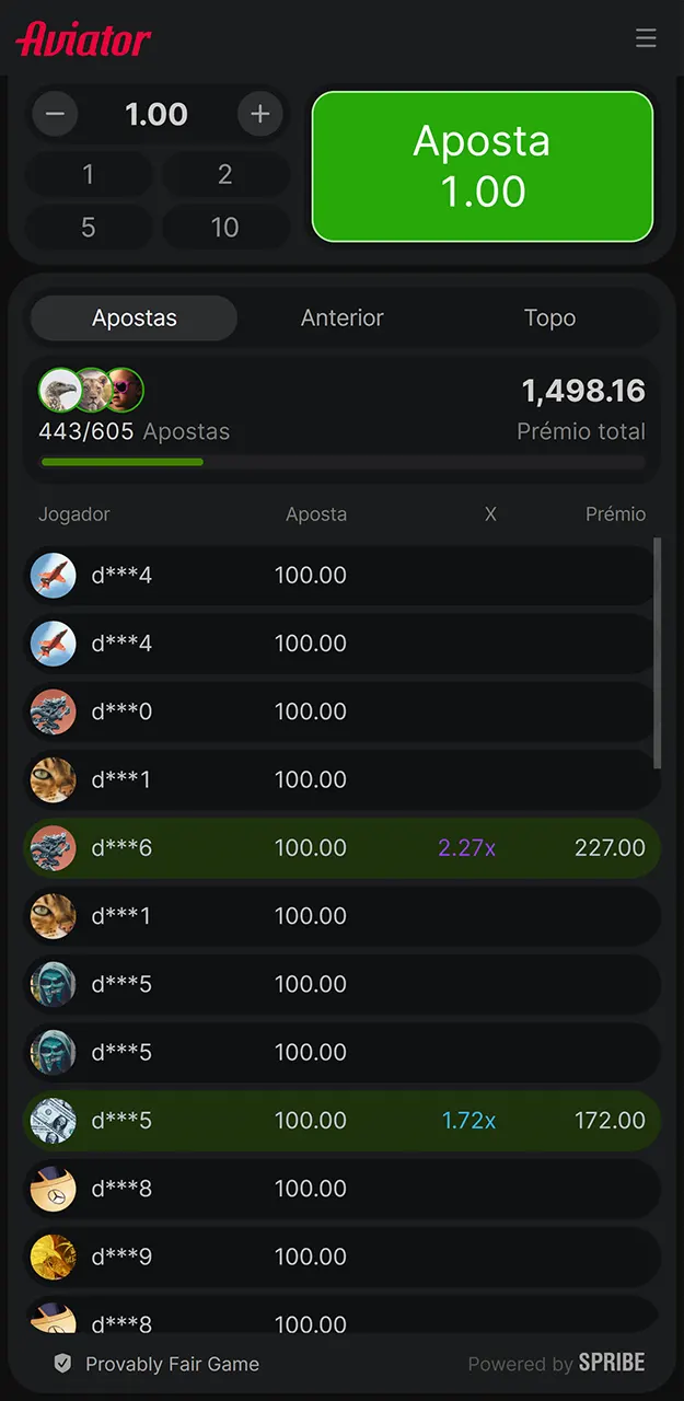 Cadastre-se e comece a jogar Aviator na Onabet.