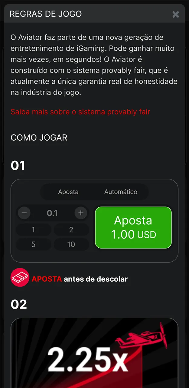 Conheça as regras do jogo Aviator na Onabet.