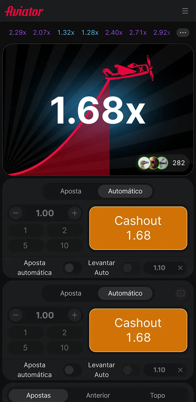 Retire rapidamente os seus ganhos do jogo Aviator na Onabet.