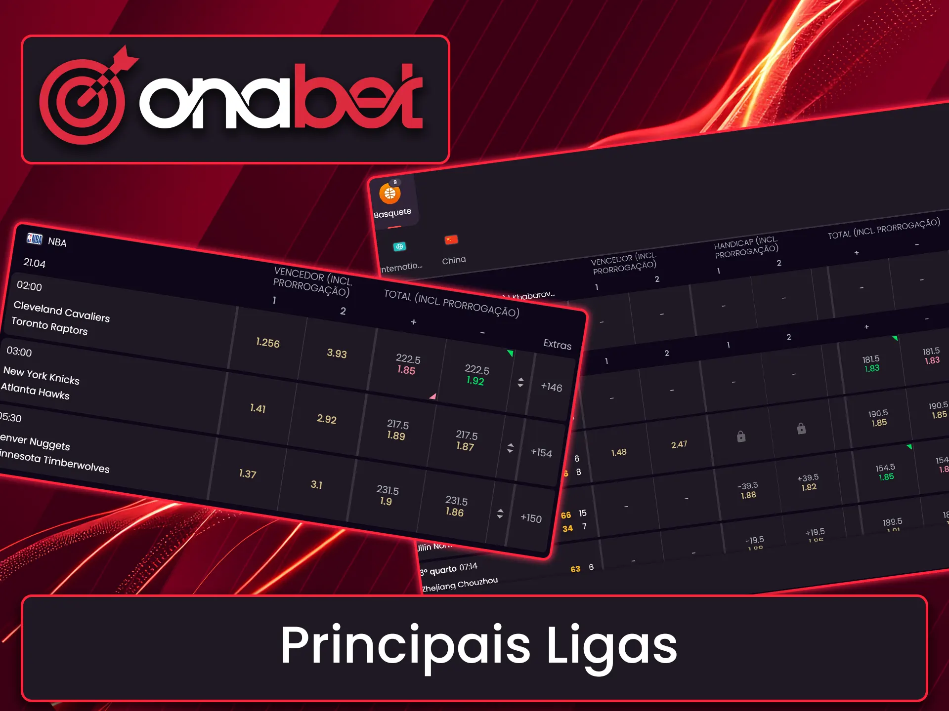 Conheça todas as ligas de basquete disponíveis na Onabet.