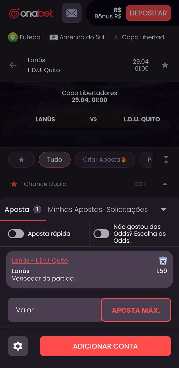 Confirme seu cupom de aposta esportiva na Onabet.