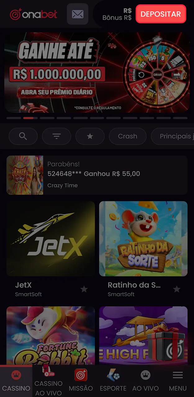 Recarregue sua conta usando os métodos de pagamento brasileiros na Onabet.