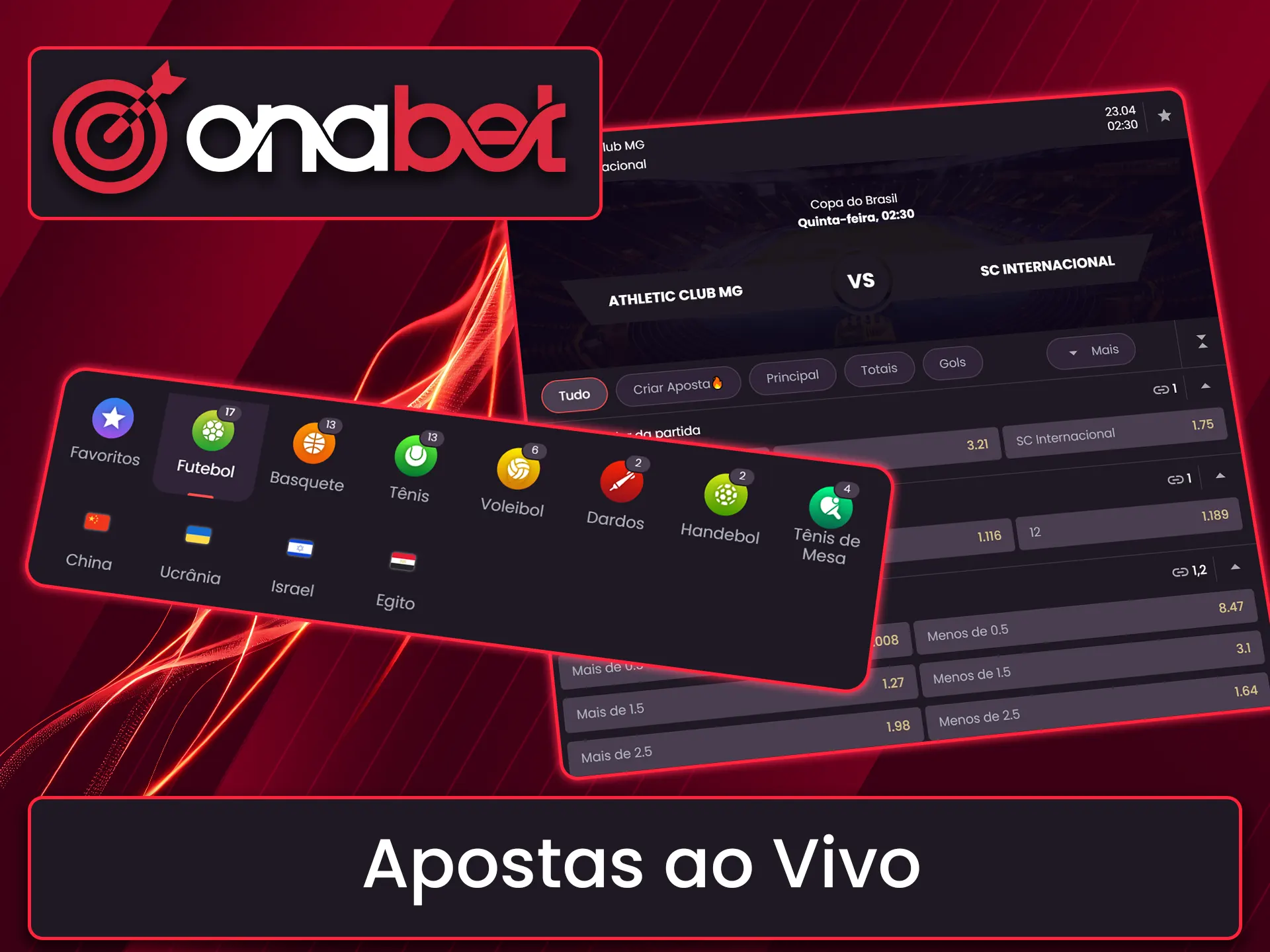 Faça suas apostas em tempo real na Onabet.