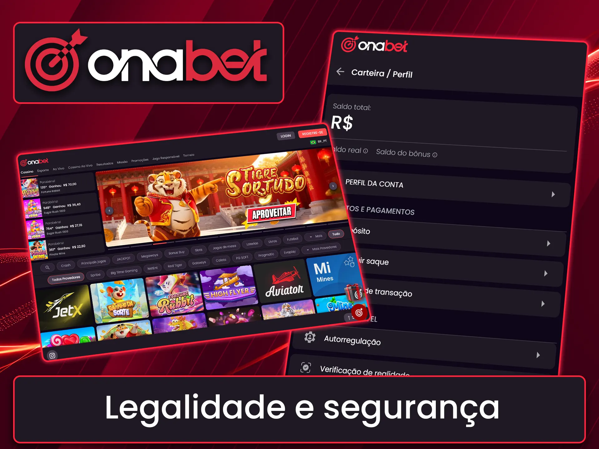 Descubra se a plataforma Onabet é legal.