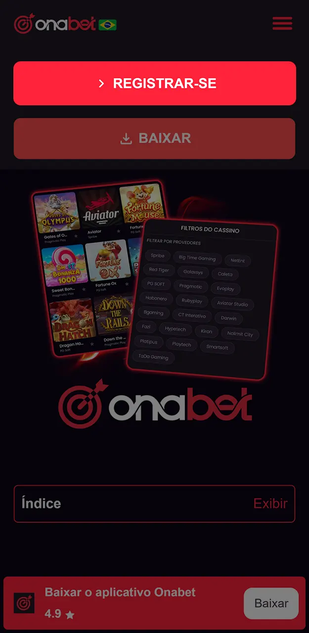 Siga as orientações básicas para iniciar sua experiência de jogo na Onabet.