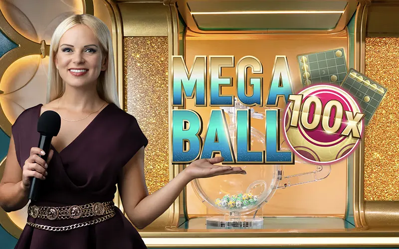 O jogo Mega Ball já está disponível na Onabet.
