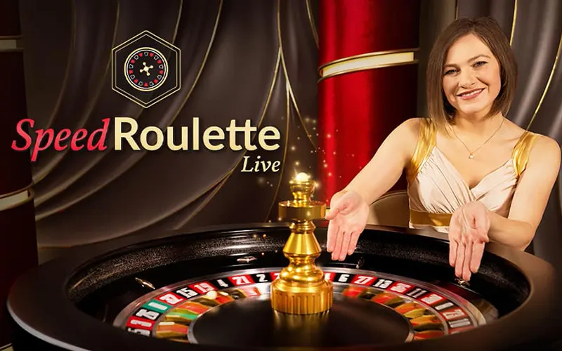Jogue rodadas rápidas na Speed Roulette no cassino Onabet.