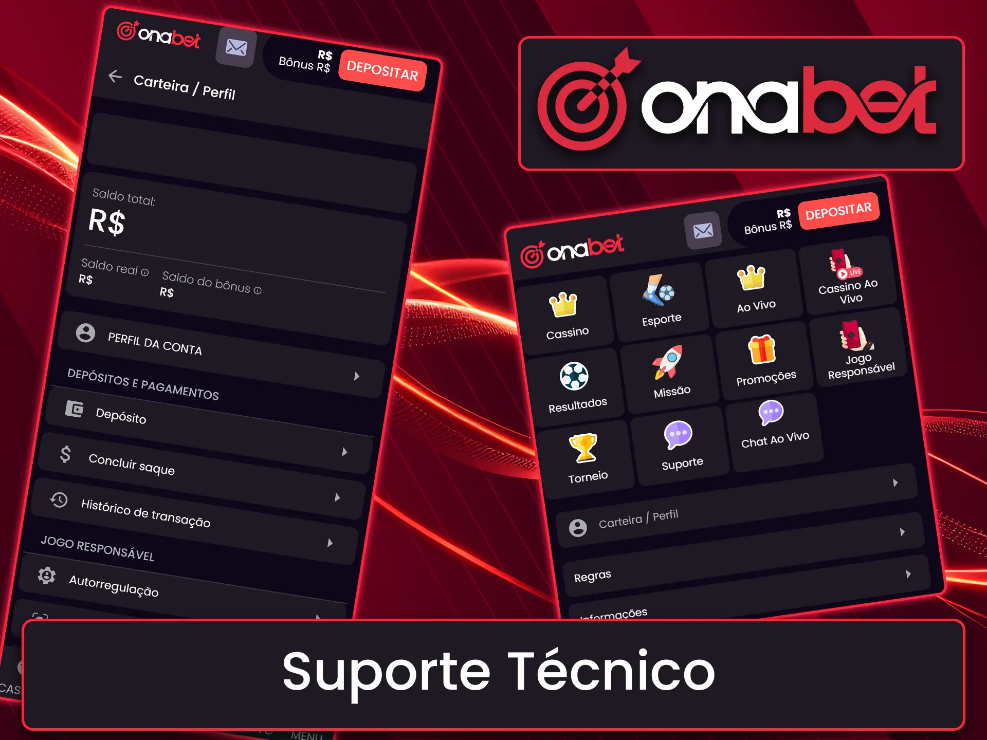 Solicite assistência técnica para corrigir falhas de navegação ou acesso na Onabet.