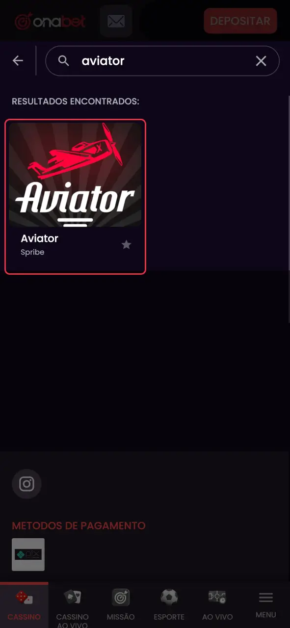 Saiba como começar a jogar Aviator na Onabet.