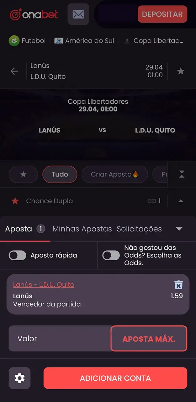 Confirme seu cupom de aposta esportiva na Onabet.