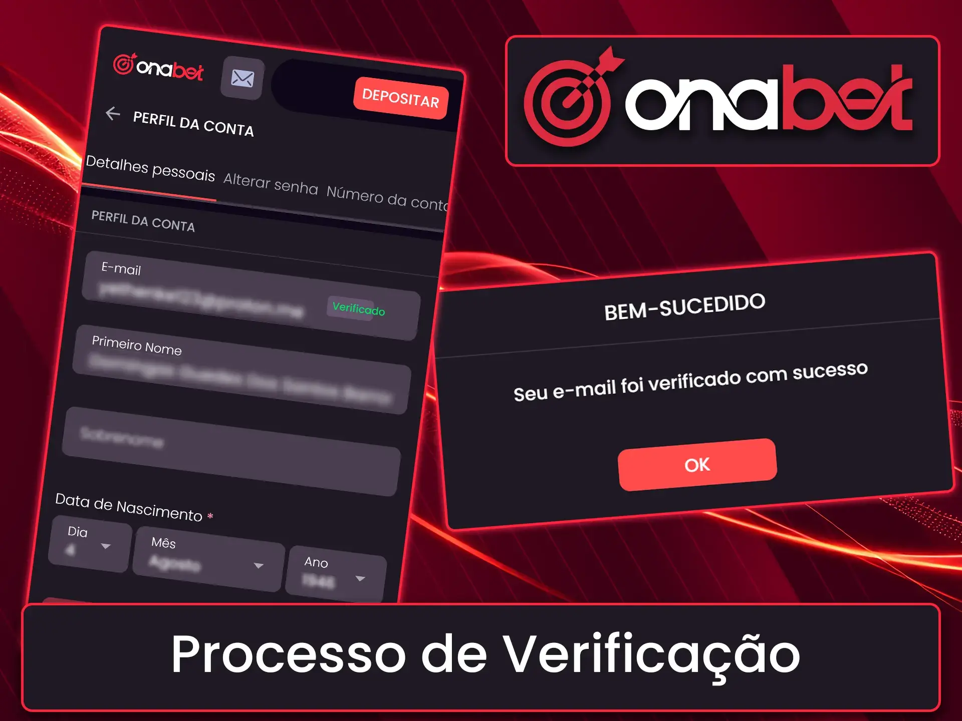 Confirme seus documentos de identificação na Onabet.