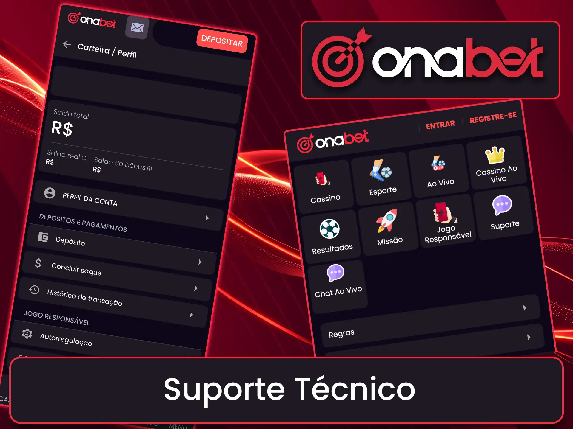 Solicite assistência técnica para corrigir falhas de navegação ou acesso na Onabet.